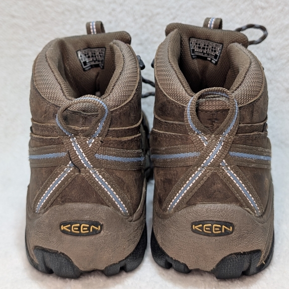 Keen Targhee II Women's 7 Waterproof Mid Lace-up Leather Rugged Hiking Boots - Picture 5 of 13